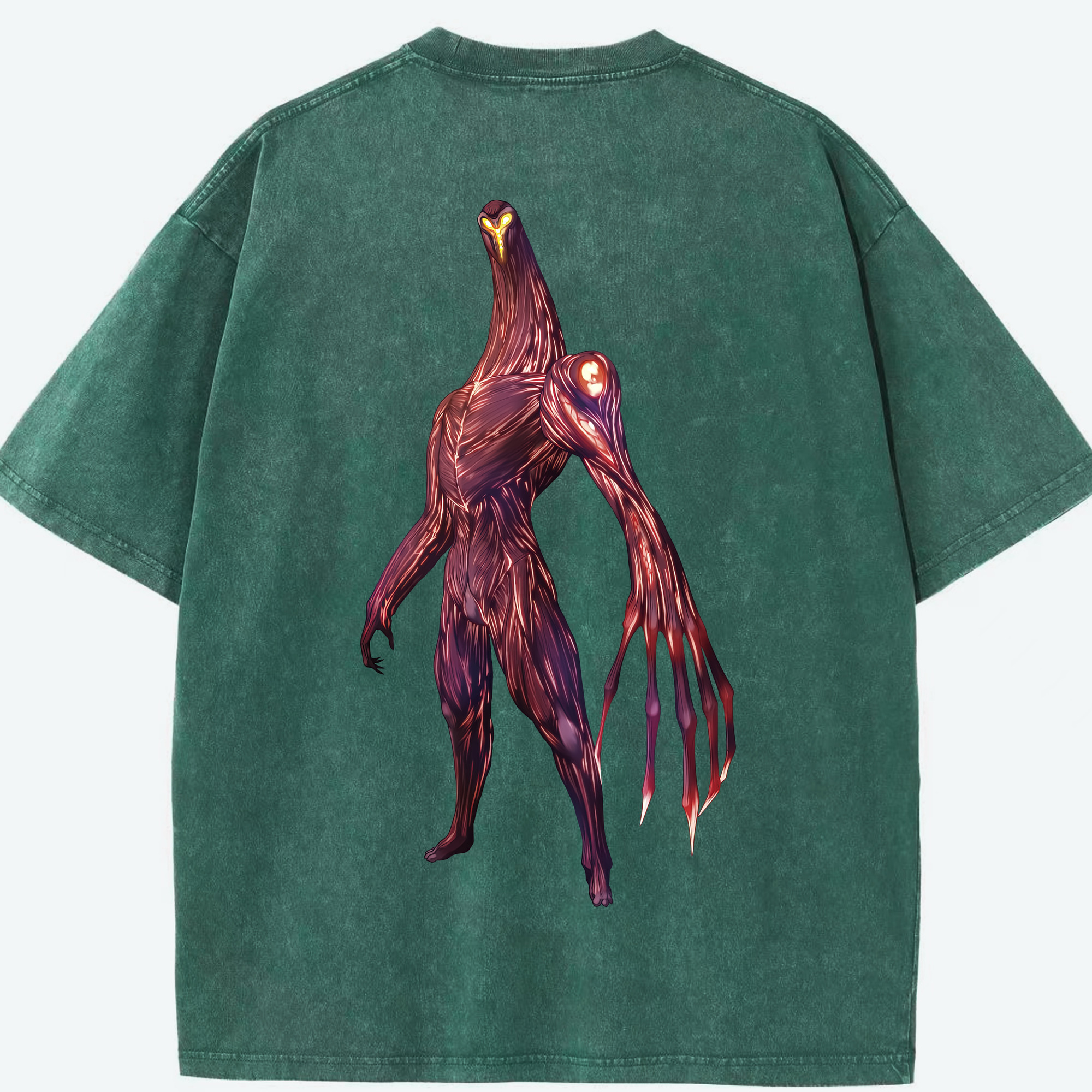 （画像用） ウルトラマン Ultraman 綿100% ヴィンテージ風 半袖Tシャツ（背面プリント）